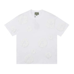 Denim Tears Cotton Wreath White Unisex Short Sleeve T Shirt