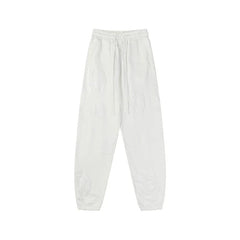Denim Tears Kapok Embossed Print Jogger Pants Off White Streetwear Trousers